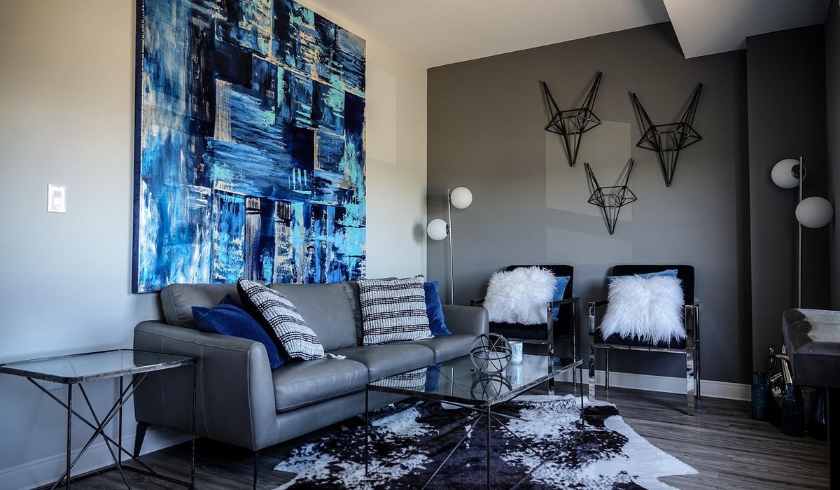 Choosing a calming blue palette for north-facing rooms
